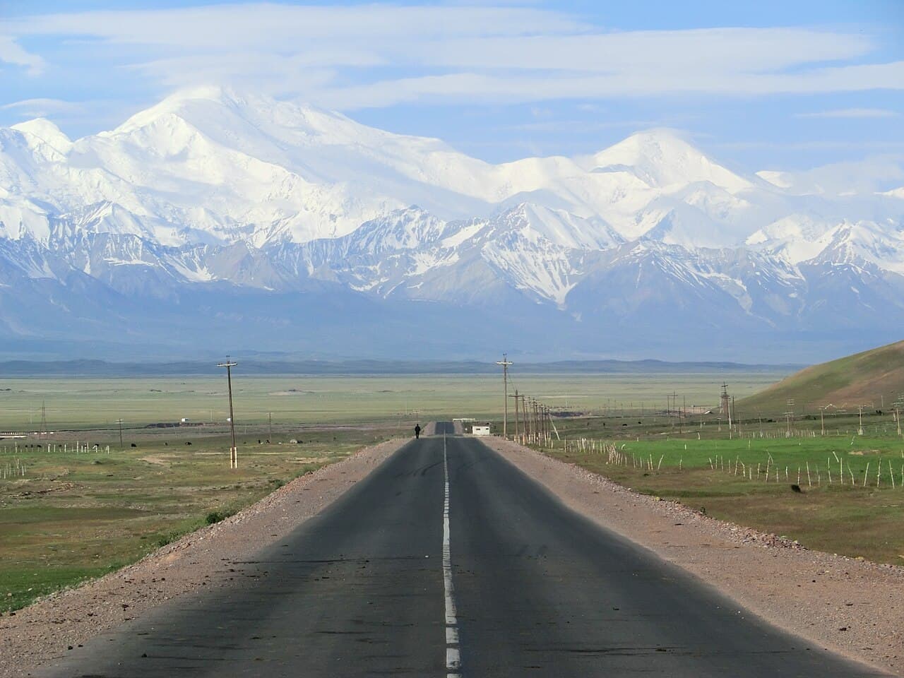 Пик Ленина (7 134 м) со стороны Сары-Таша